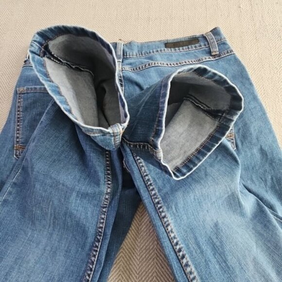 Ring of Fire Jeans Men's Size W33 L32 Straight Leg Slim Fit Med Wash Stretch - Picture 8 of 16